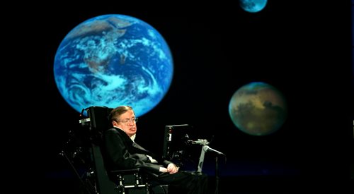 Stephen Hawking, 2008 r.