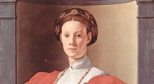 Jacopo Pontormo Kobieta w czerwieni