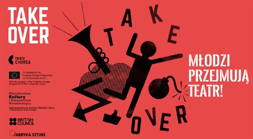 Take Over - plakat promujący przedsięwzięcie