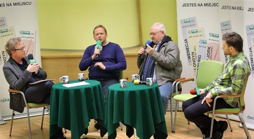 Jacek Wakar, Michał Oleszczyk, Janusz Zaorski i Jakub Cuman