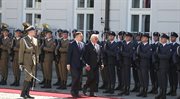Powitanie niemieckiej pary prezydenckiej