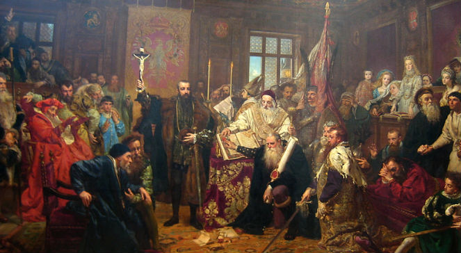 Unia lubelska - obraz Jana Matejki