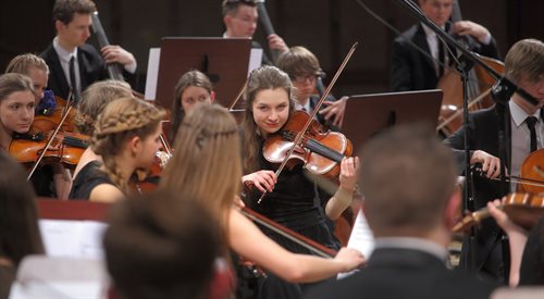 Lutoslawski Youth Orchestra. Koncert galowy w Studiu Polskiego Radia im. W. Lutosławskiego, listopad 2015.