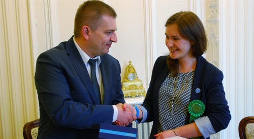 Rok temu z Joanną Jurek spotkał się ówczesny minister zdrowia, Bartosz Arłukowicz