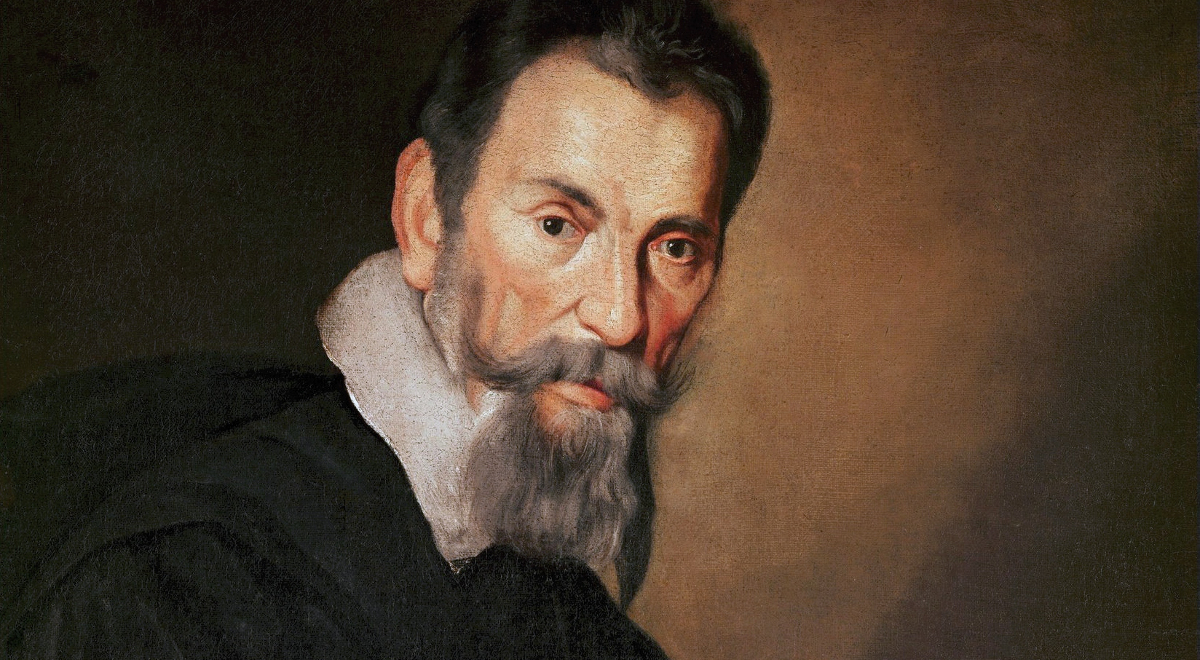 Claudio Monteverdi, portret pędzla B. Strozziego