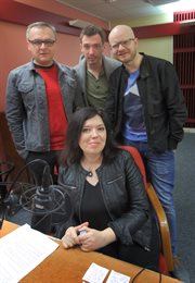 Marcin Zawada, Andrzej Zieliński, Jacek Mikołajczyk i Maciejka Mazan