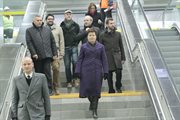 Przedstawiciele organizatorów plebiscytu na głos II linii metra: Urzęd m.st. Warszawy, Metra Warszawskiego i Radiowej Jedynki
