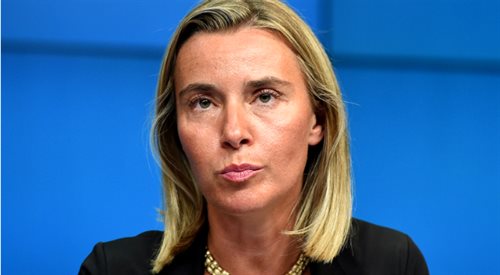 Federica  Mogherini, nowo wybrana szefowa dyplomacji UE