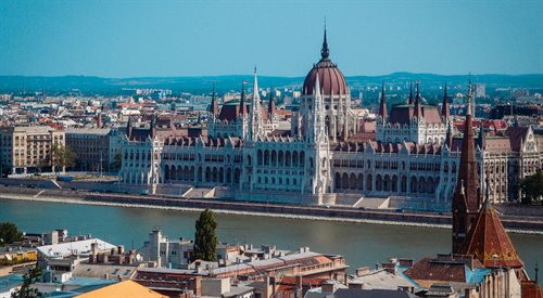 Budynek węgierskiego parlamentu w Budapeszcie.