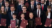 Dyplomy wręczone stypendystom Ministra Edukacji Narodowej 