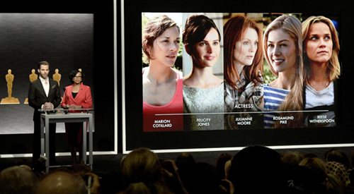 O Oscara dla najlepszej aktorki w tym roku powalczą m. in. Marion Cotillard, Julianne Moore i Reese Witherspoon