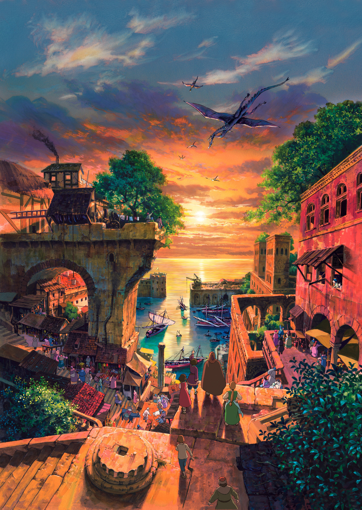 Kadr z filmu "Opowieści z Ziemiomorza" ("Tales from Earthsea"), reż. Gorō Miyazaki, 2006 4. Fot. Capital Pictures / Film Stills / Forum 