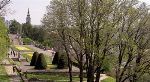 Park Kalemegdan to jeden z centralnych punktów Belgradu - stolicy Serbii