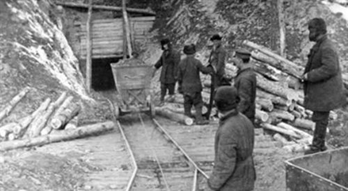 Polacy w kopalni złota na Kołymie