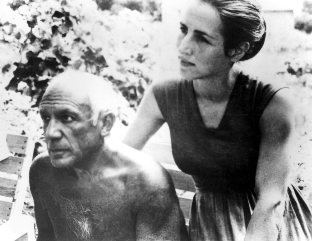 Pablo Picasso i Françoise Gilot za czasów, gdy jeszcze im się układało. Fot. UPPA/PAP/PHOTOSHOT