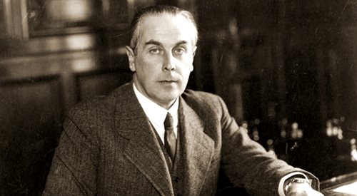 Henryk Józewski na zdjęciu sprzed 1928 r.