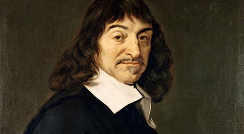 Portret Kartezjusza pędzla Fransa Halsa z 1649, źr. Wikimedia Commonsdp