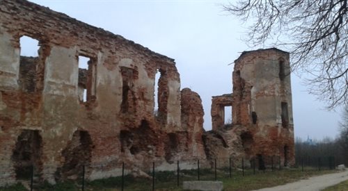 Ruiny zamku w Holszanach