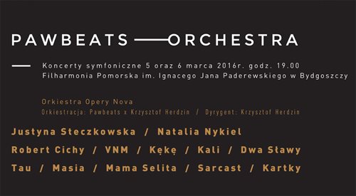 Koncerty symfoniczne PAWBEATS ORCHESTRA 