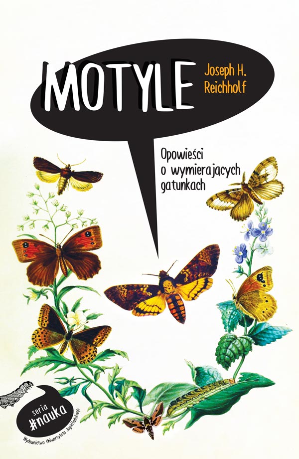 Okładka książki "Motyle. Opowieści o wymierających gatunkach" 
