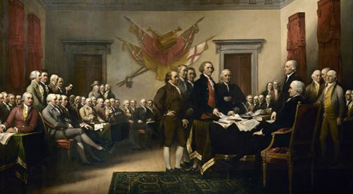 Podpisanie Deklaracji Niepodległości