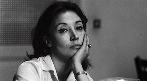 Na zdjęciu archiwalnym z dnia 5 lipca 1963 roku kontrowersyjna włoska dziennikarka i pisarka Oriana Fallaci.