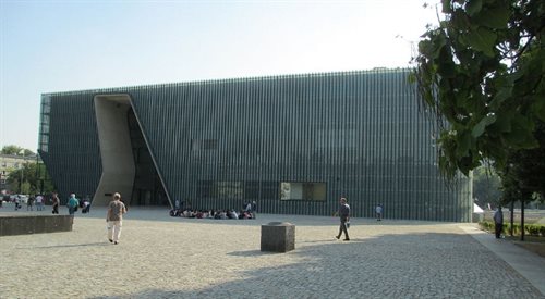 Budynek Muzeum Historii Żydów Polskich w Warszawie