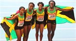 MŚ Moskwa: Jamajki wygrały sztafetę 4x100 m 
