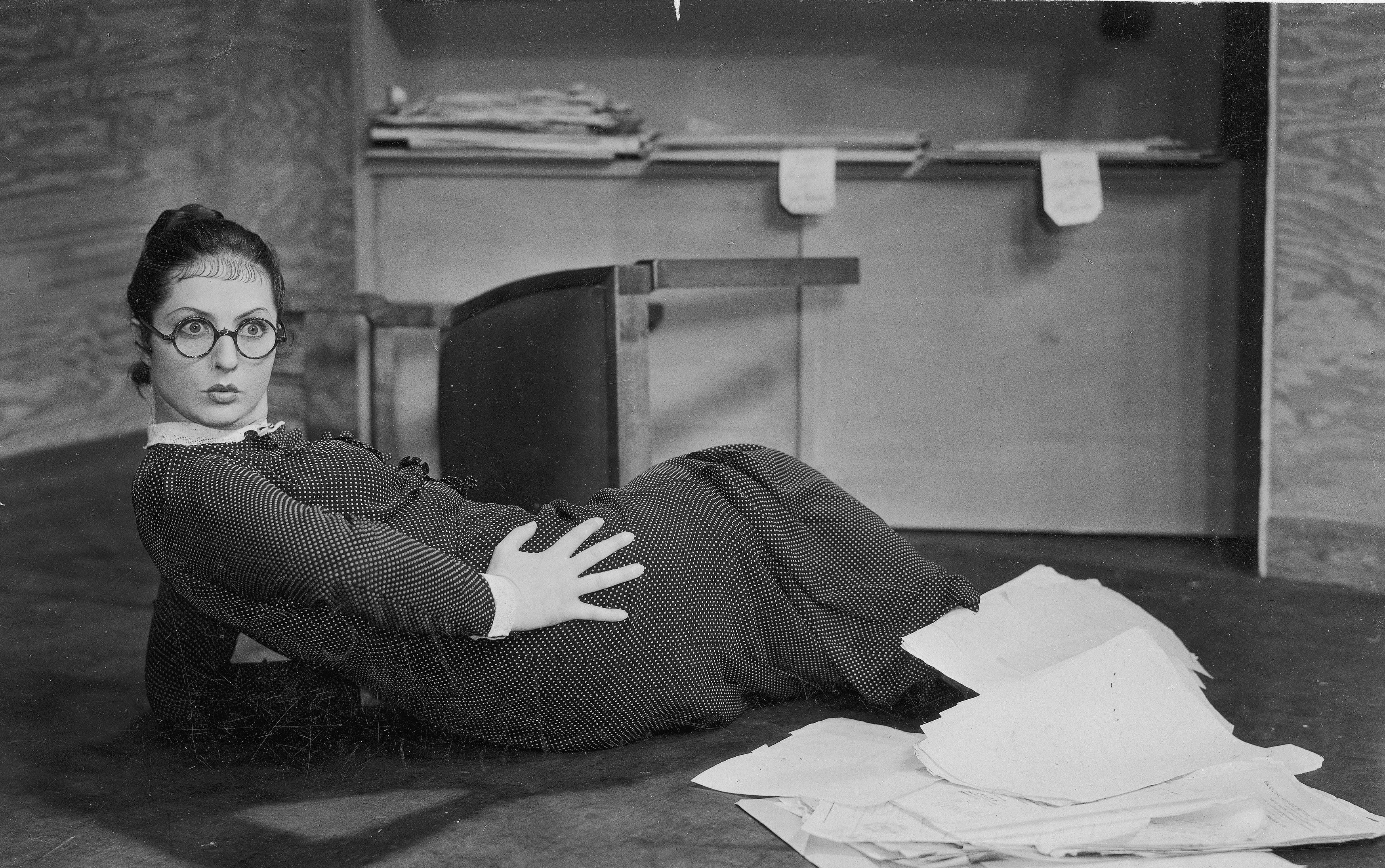 Jadwiga Smosarska w filmie "Dwie Joasie" Mieczysława Krawicza (1935)  (foto: Narodowe Archiwum Cyfrowe)