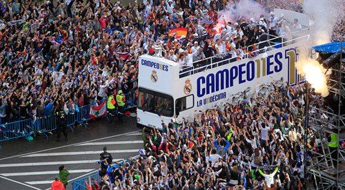 Madryt świętuje 11. Puchar Ligi Mistrzów