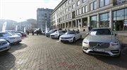 Wystawa pojazdów elektrycznych i niskoemisyjnych -  parkingu przed  Ministerstwem Rozwoju 