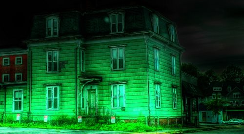 Nowoangielskie miasteczko Innsmouth, w którym Lovecraft umieścił akcję opowiadania Widmo nad Innsmouth