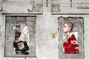  Malowidło na ul. Targowej - jedna z 10 prac street artowej artystki Joli Kudeli, nawiązujących do arcydzieł światowego malarstwa.