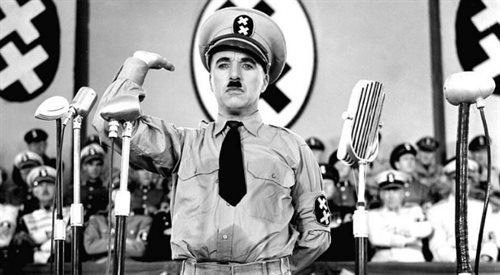Charlie Chaplin w filmie Dyktator