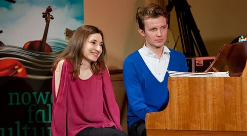 Lutosławski Piano Duo, czyli Emilia Sitarz i Bartłomiej Wąsik - otrzymali nagrodę w kategorii Osobowość Roku