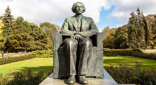 Pomnik Ignacego Jana Paderewskiego w parku Ujazdowskim w Warszawie