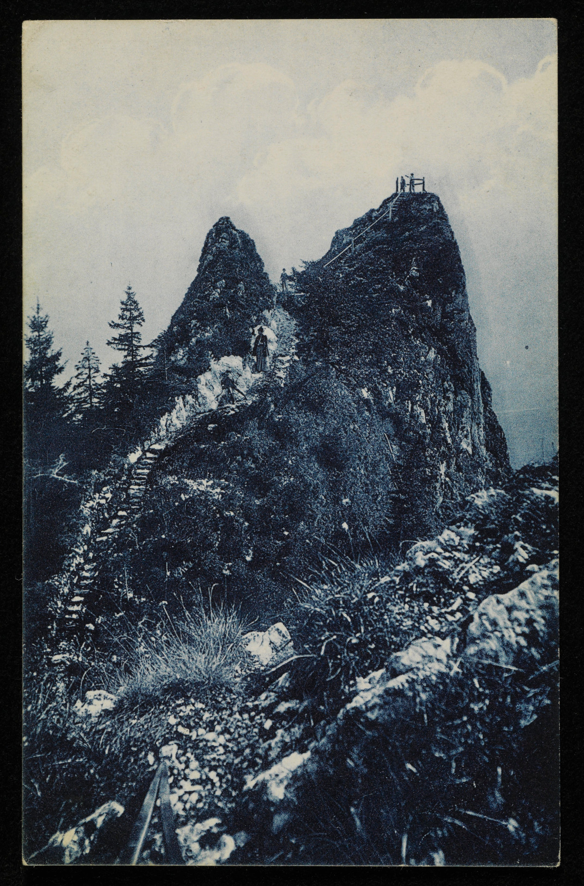 Pieniny - szczyty Trzech Koron, 1914 r. Fot. Awit Szubert/Polona