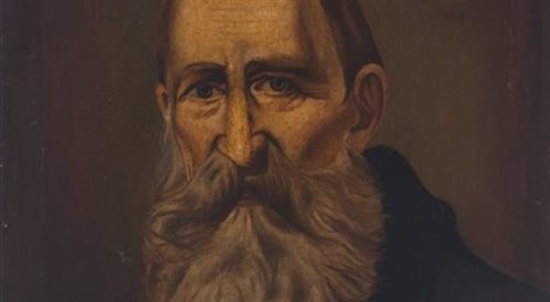 Józef Ignacy Kraszewski, portret R. Jatkievia, XIX w.