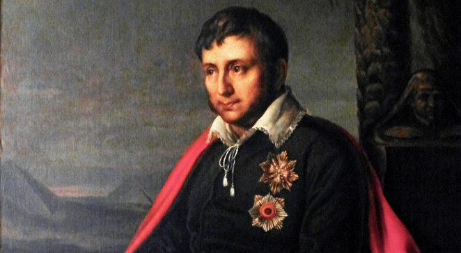 Jan Nepomucen Potocki, autor portretu Alexander Varnek