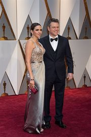 Matt Damon i Luciana Barroso 