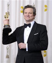 Colin Firth z Oscarem dla najlepszego aktora za rolę w filmie 