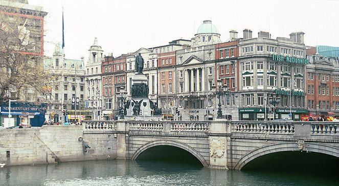 Dublin, widok na główną ulicę miasta