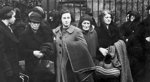 Akcja wydalenia Żydów polskich w Norymberdze (28 października 1938 r.), Wikimedia Commonscc. Bundesarchiv