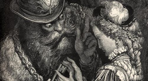 Gustave Dor, ilustracja do Sinobrodego