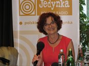 Irena Piłatowska w Klubie Księgarza