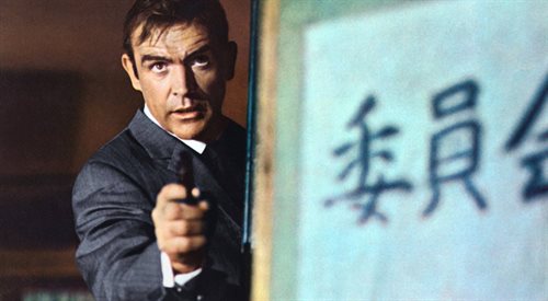 Sean Connery jako agent 007 w filmie Żyje się tylko dwa razy