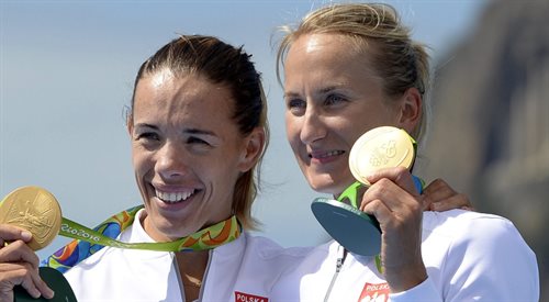 Magdalena Fularczyk-Kozłowska i Natalia Madaj ze złotymi medalami igrzysk olimpijskich w Rio