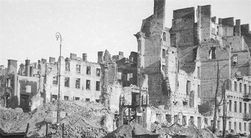 Ruiny Starego Miasta w Warszawie