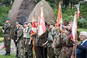W parku imienia generała Orlicz-Dreszera upamiętniono żołnierzy pułku Baszta