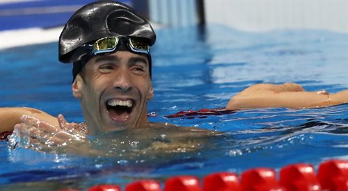 Ostatnie chwile Michaela Phelpsa w olimpijskim basenie na Rio 2016